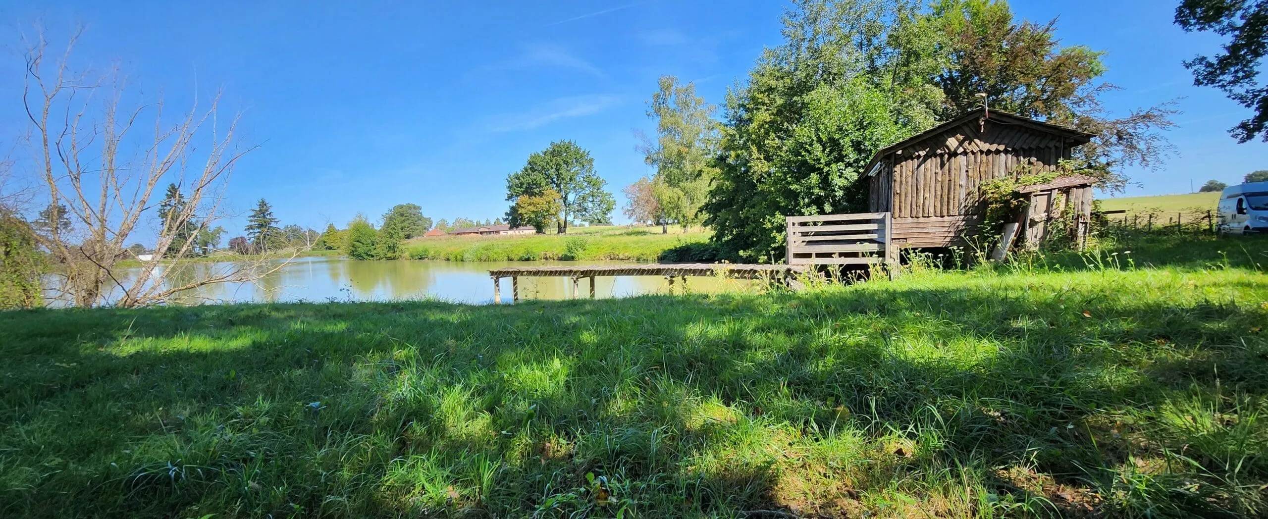 Etang de 2 hectares à louer à Mervans