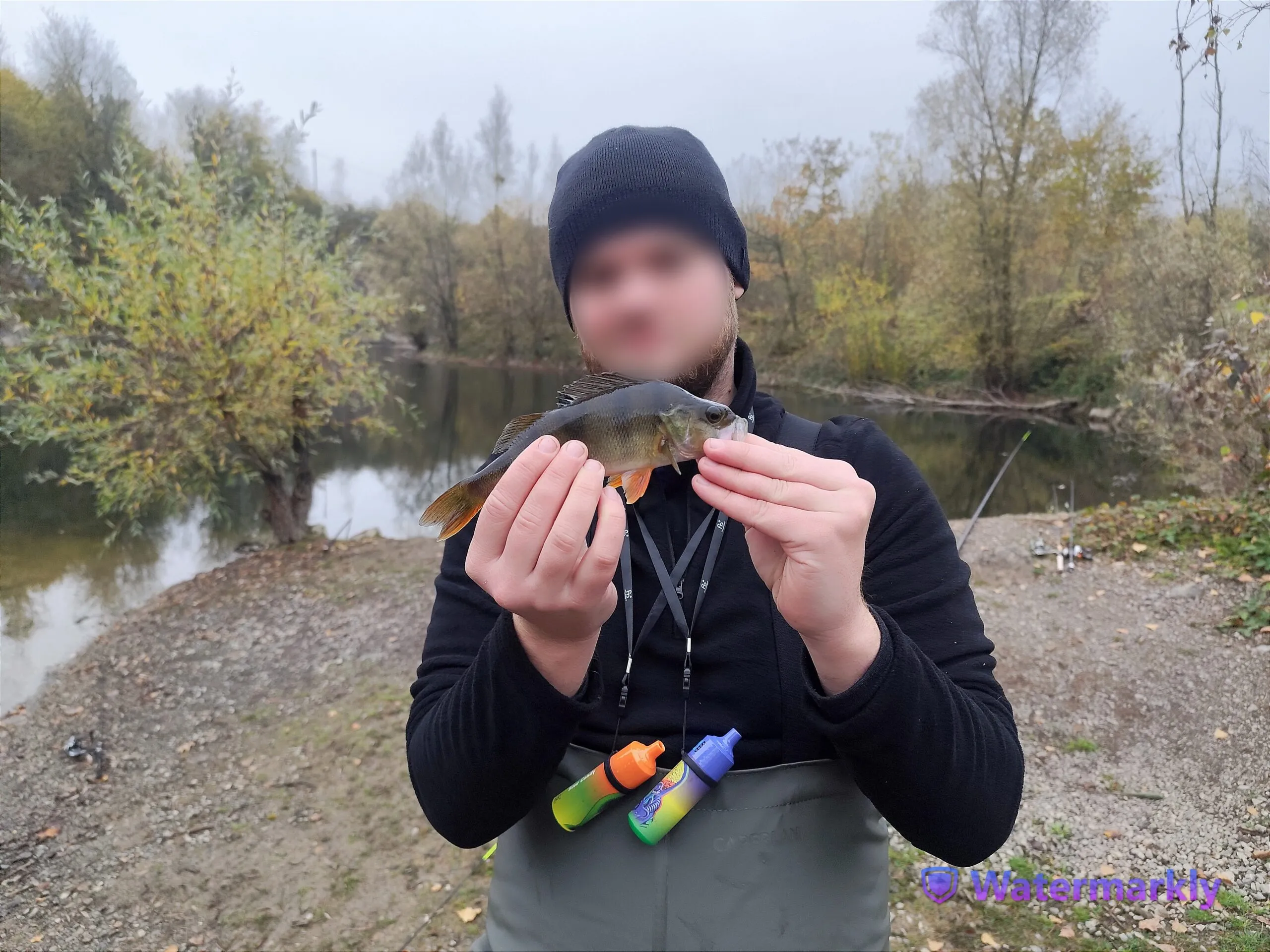6.18 ac gravity pond with 39.37 ft depth