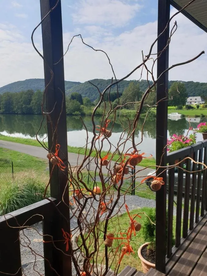 Magnifique chalet en bordure de Meuse avec étang privé