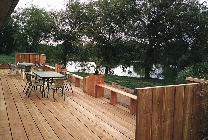 Vosges du Sud – 8 personnes – Grande maison avec terrasses en bord d’étang