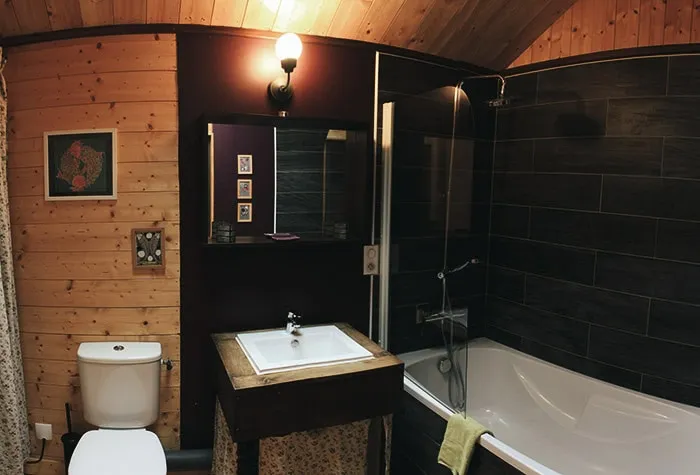 Vosges du Sud – 4 personnes – Chalet sur étang privé
