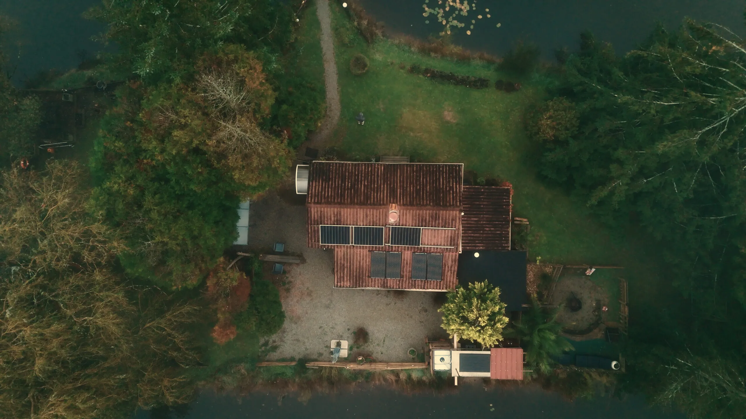 Île privée & chalet de charme. La nature vous invite dans son écrin
