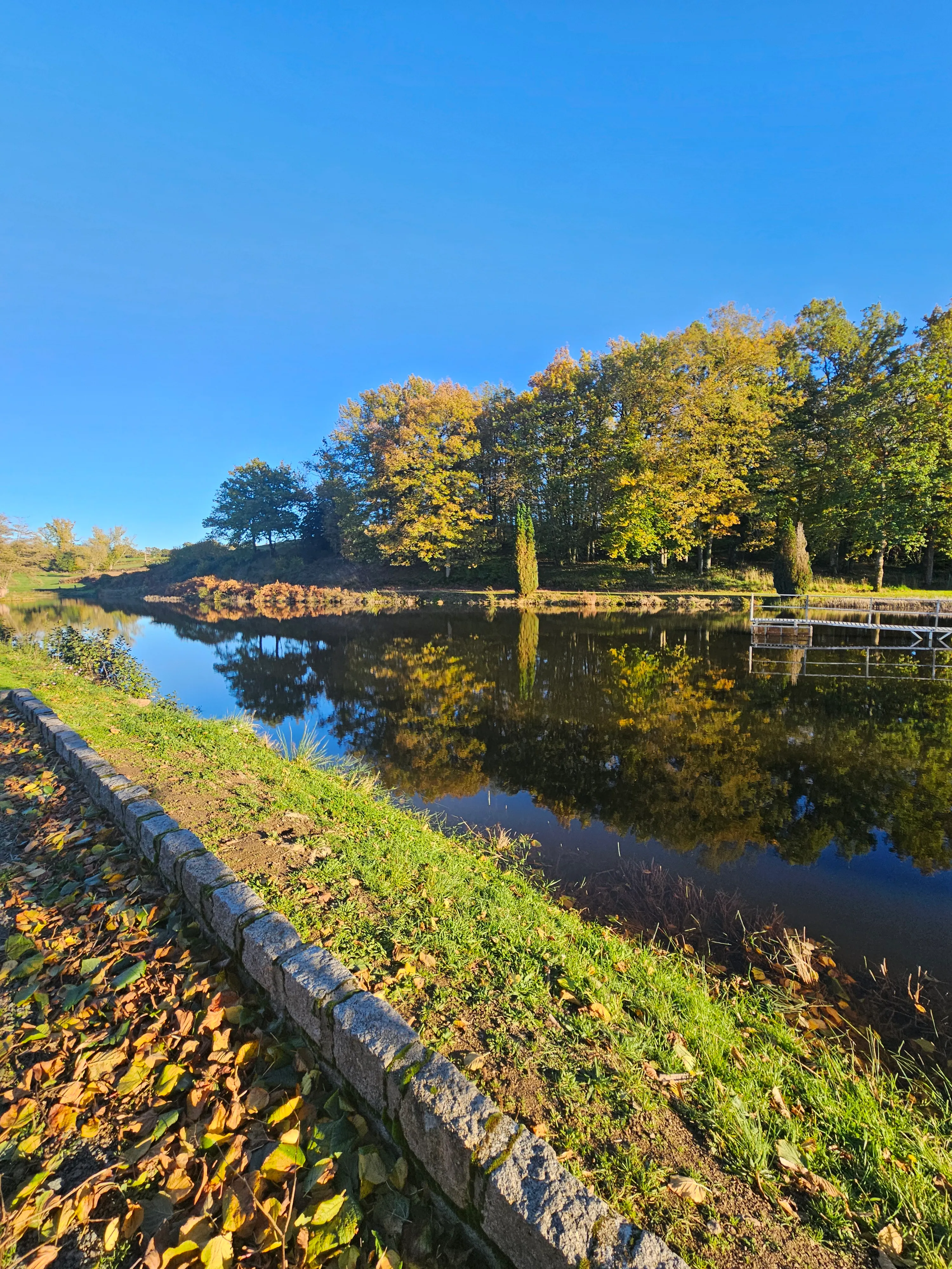 Maison tout équipée avec étang privé en Auvergne-Rhône-Alpes