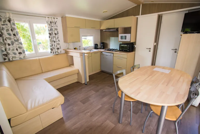 Bungalow dans l’Oise – 6 personnes – Au bord d’un étang partagé