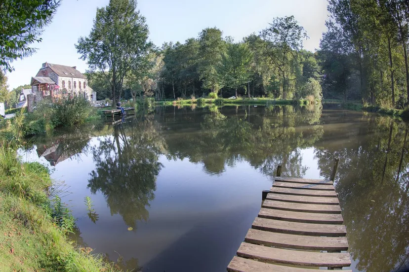 Gîte 3 à 5 personnes en Belgique, à deux pas de la frontière française, avec accès à 3 étangs