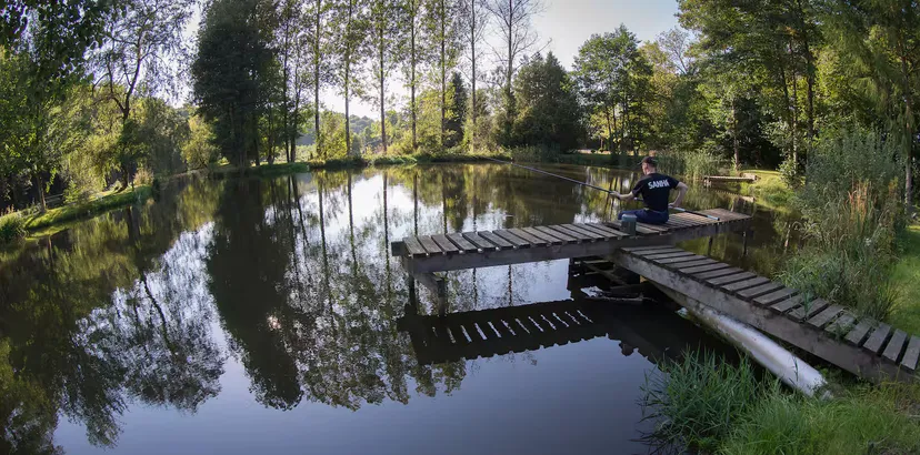 Bulle insolite en bord de rivière sauvage et accès à 3 étangs en wallonnie • 2 personnes