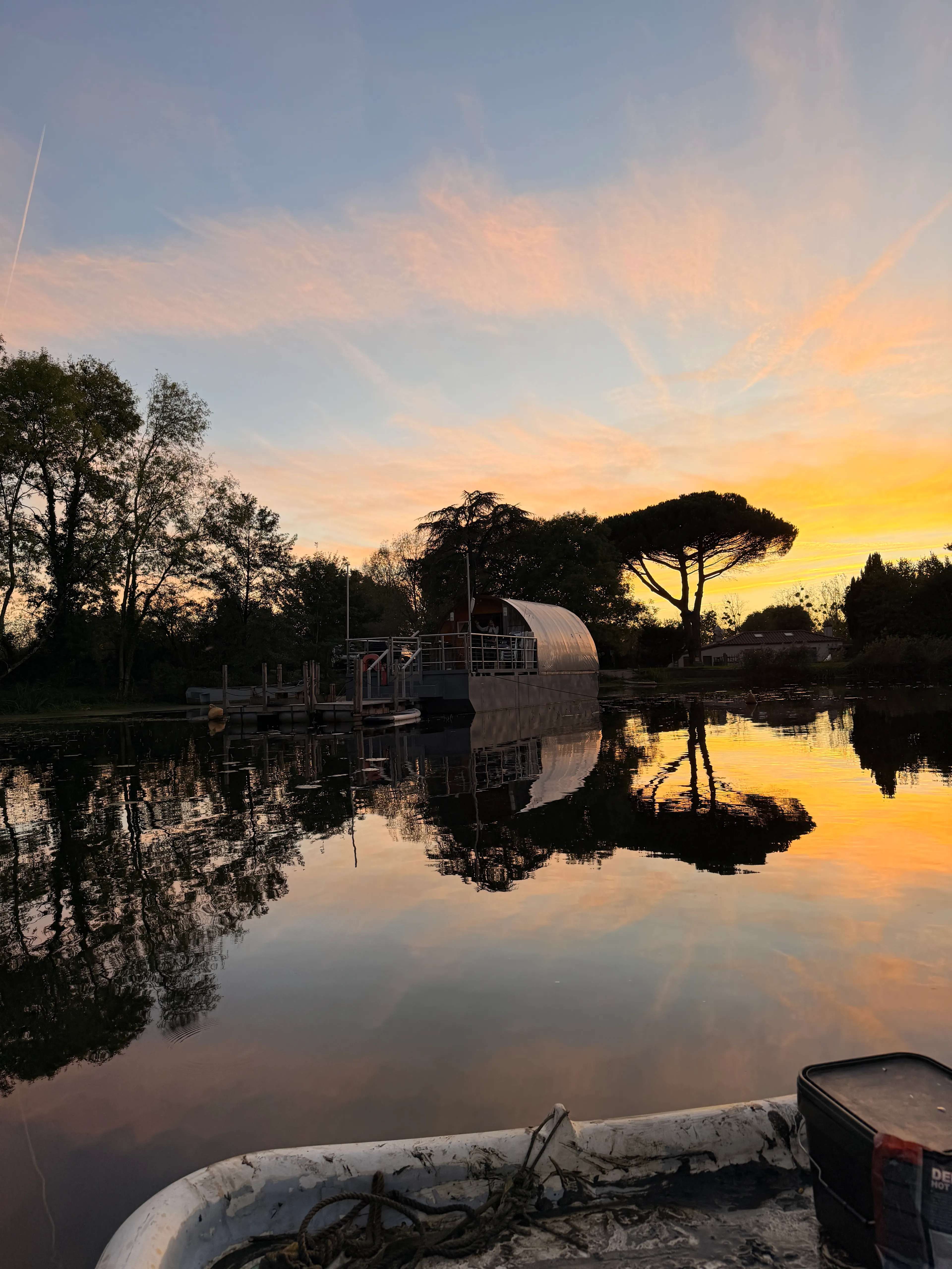 Unusual fishing trip on boat