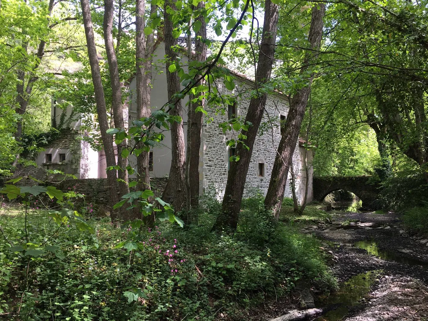 Séjour au calme sur une île en Auvergne – 2 personnes – en bord de rivière