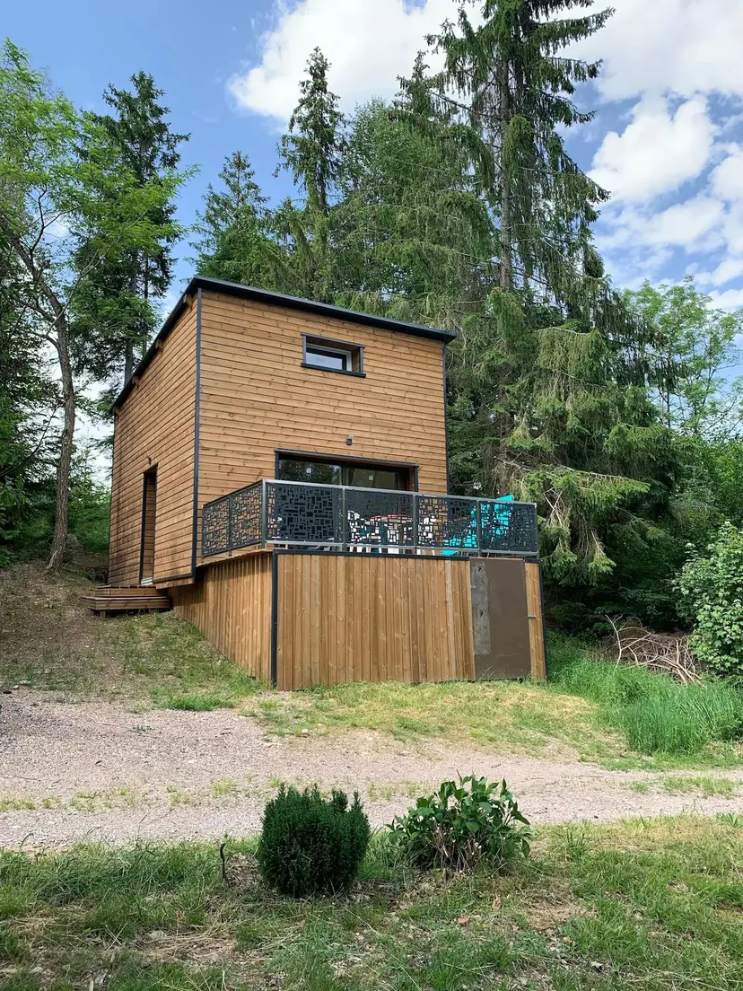 Chalet avec étangs privés et vue exceptionnelle