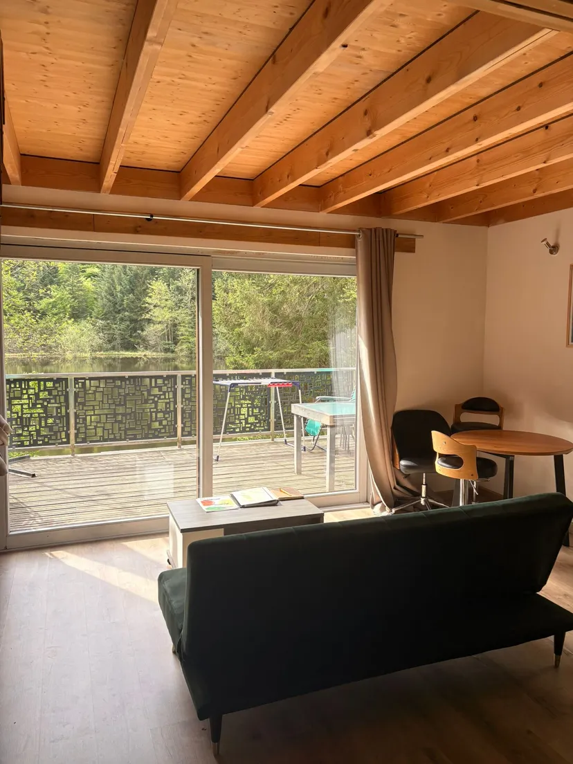 Chalet avec étangs privés et vue exceptionnelle