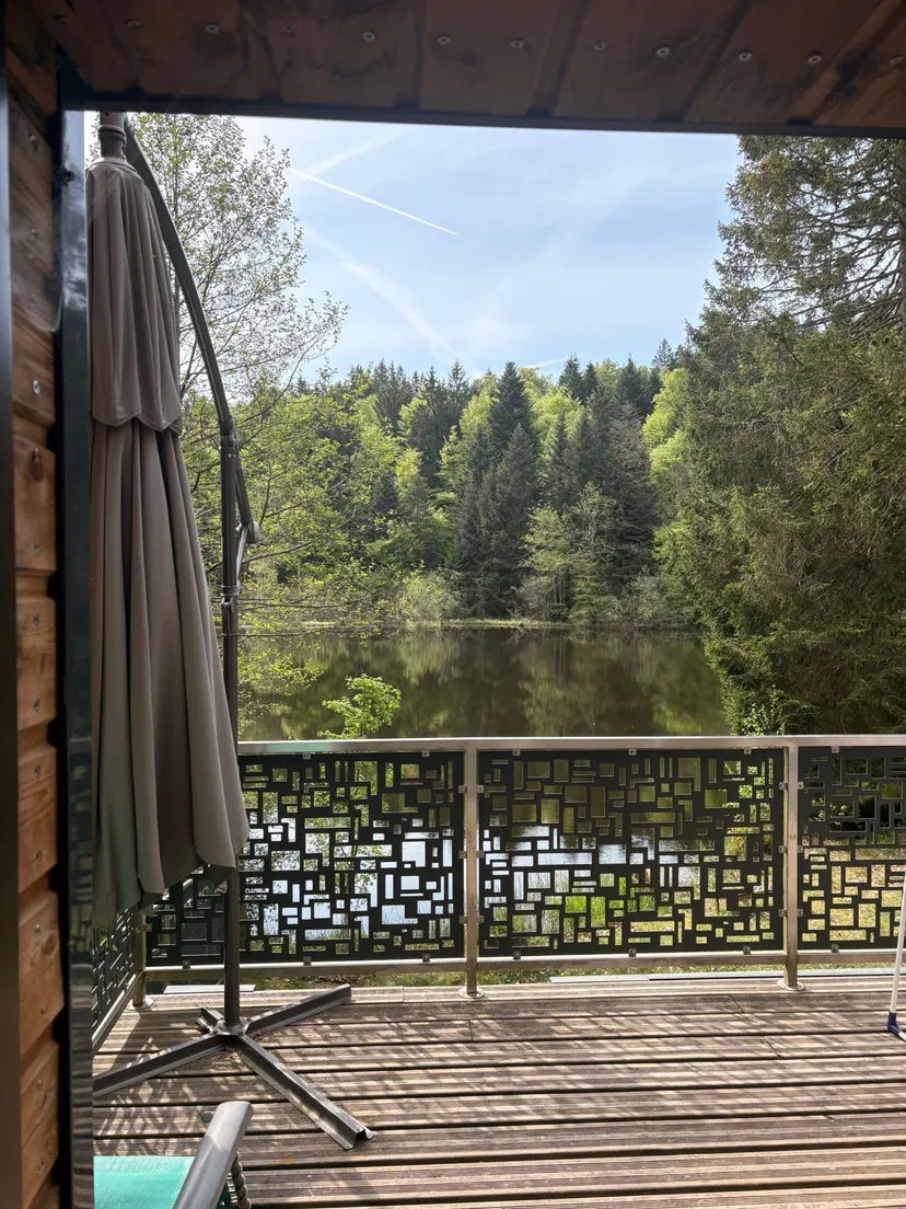 Chalet avec étangs privés et vue exceptionnelle
