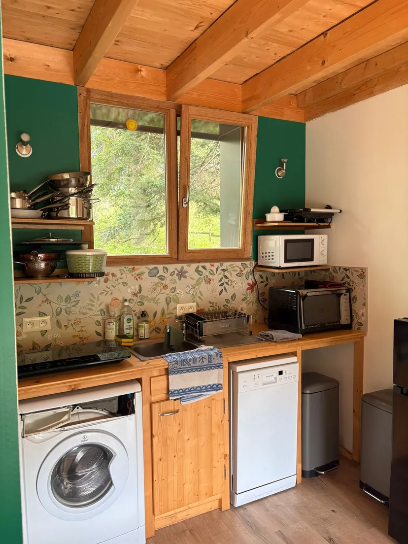 Chalet avec étangs privés et vue exceptionnelle