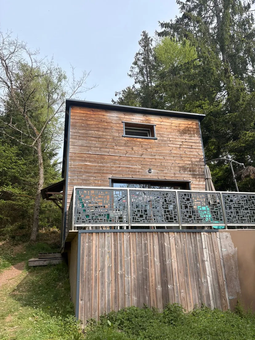 Chalet avec étangs privés et vue exceptionnelle