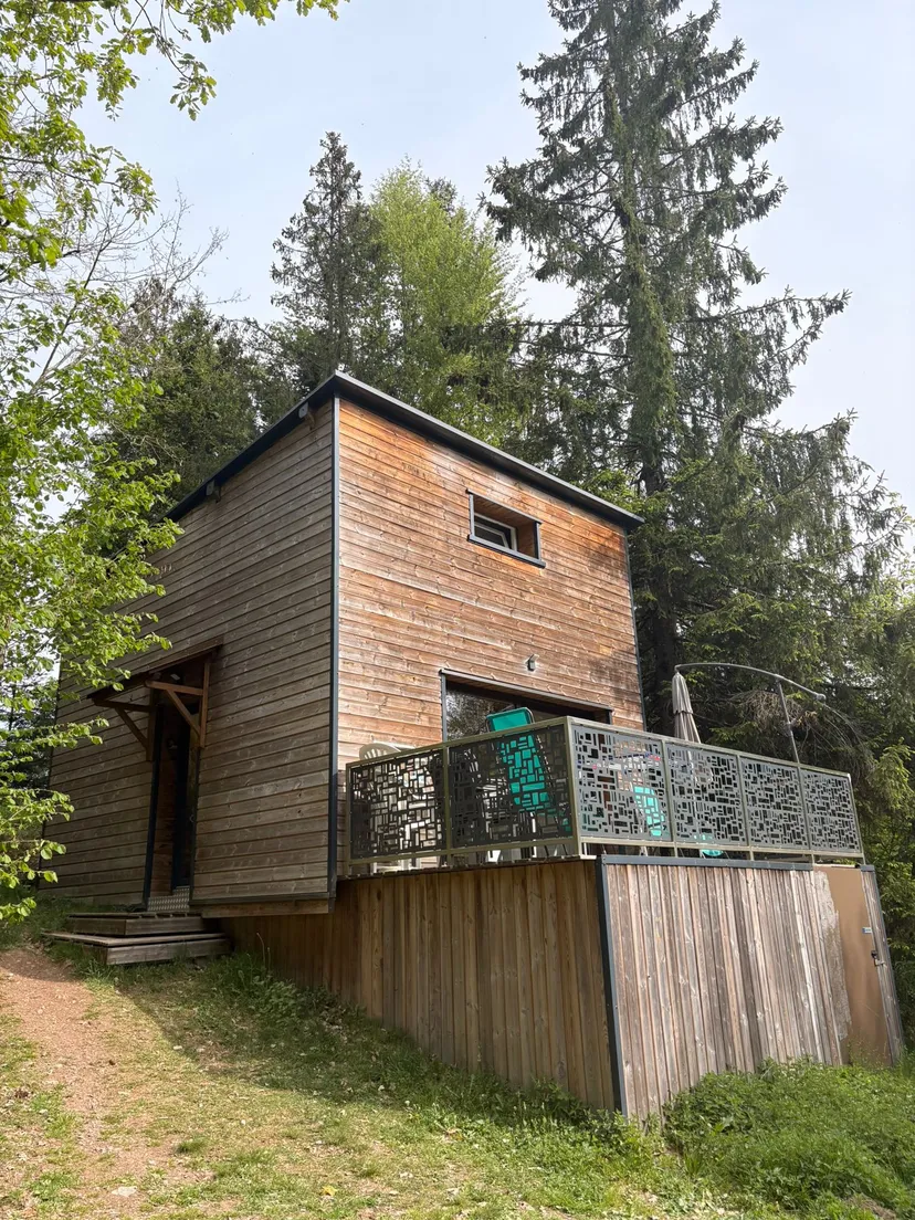 Chalet avec étangs privés et vue exceptionnelle