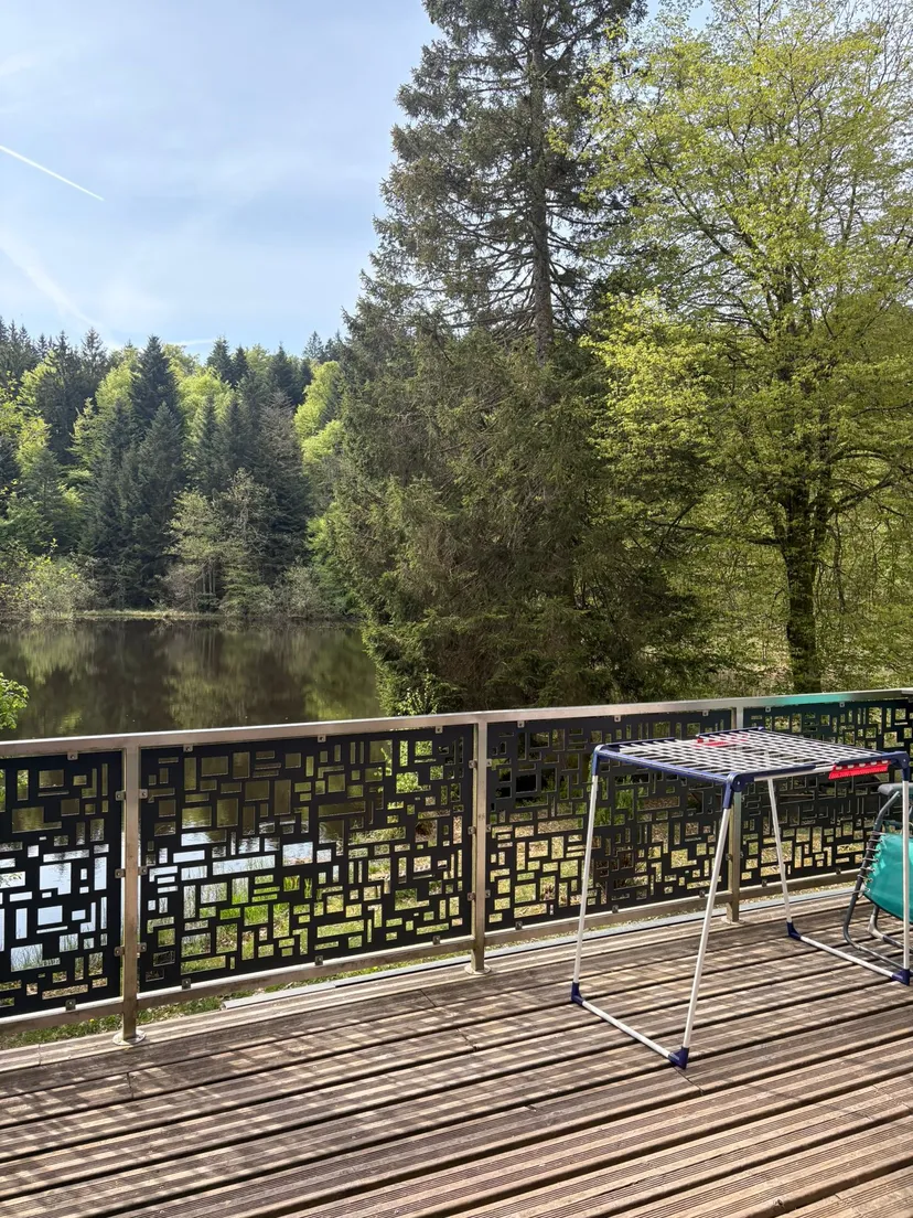 Chalet avec étangs privés et vue exceptionnelle
