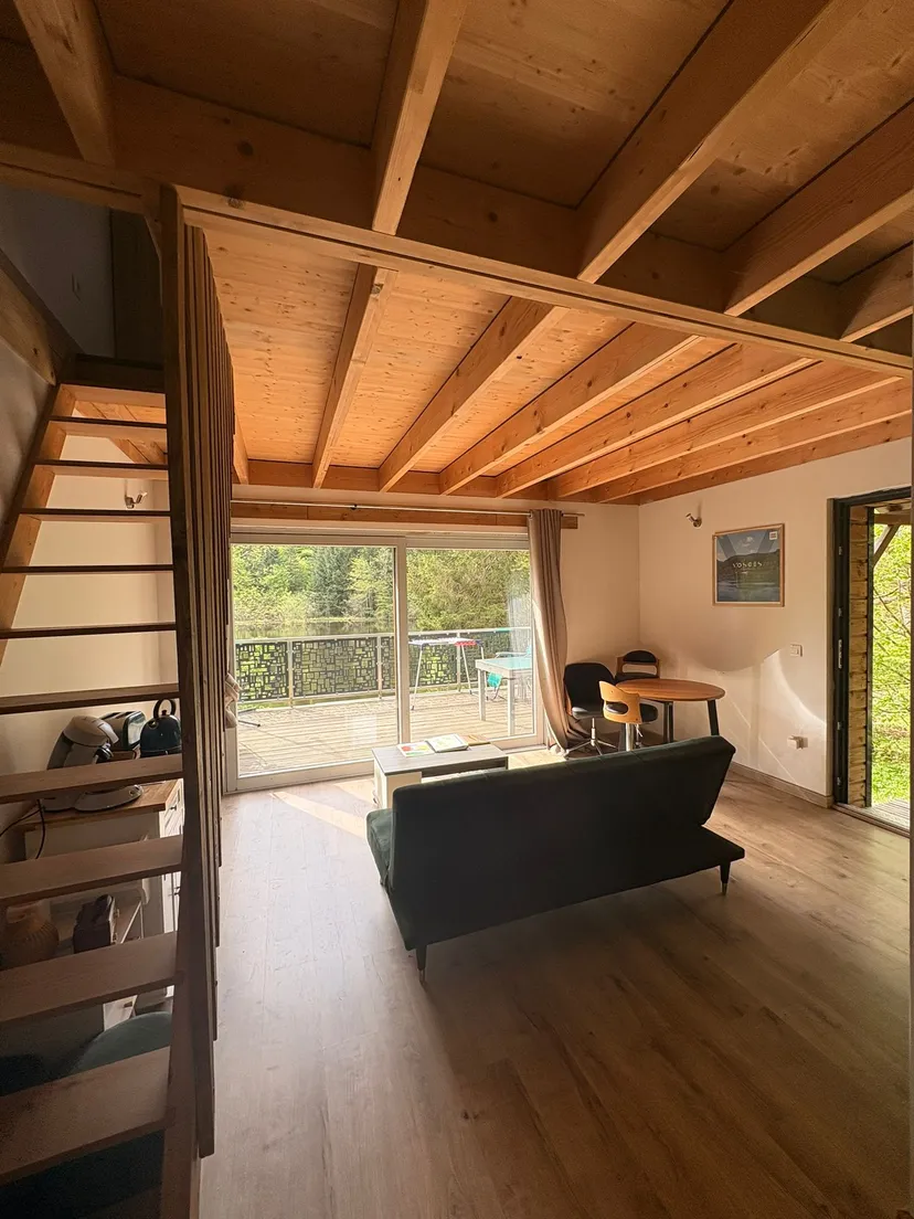 Chalet avec étangs privés et vue exceptionnelle