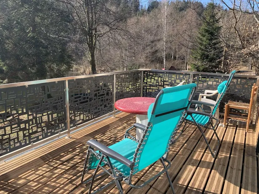 Chalet avec étangs privés et vue exceptionnelle
