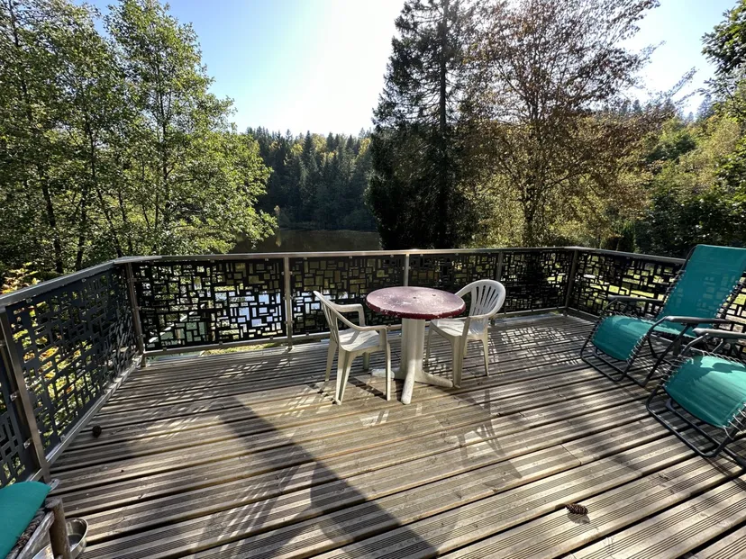 Chalet avec étangs privés et vue exceptionnelle