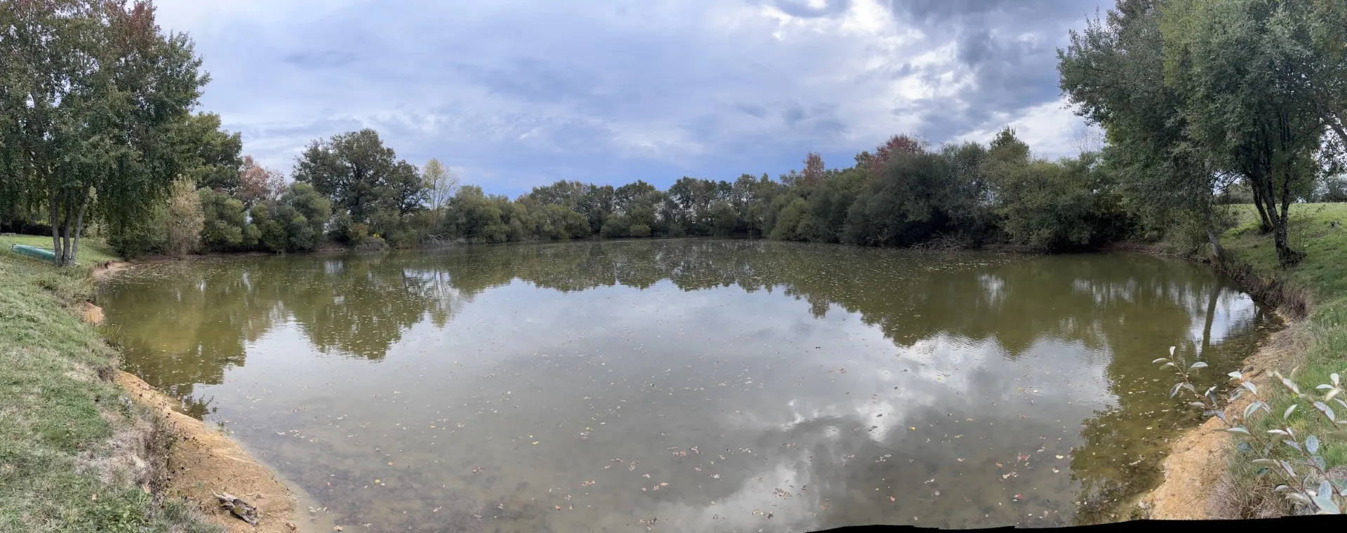 Étang de pêche dans les Deux-Sèvres – Jusqu’à 20 personnes – 1 ha alimenté par source