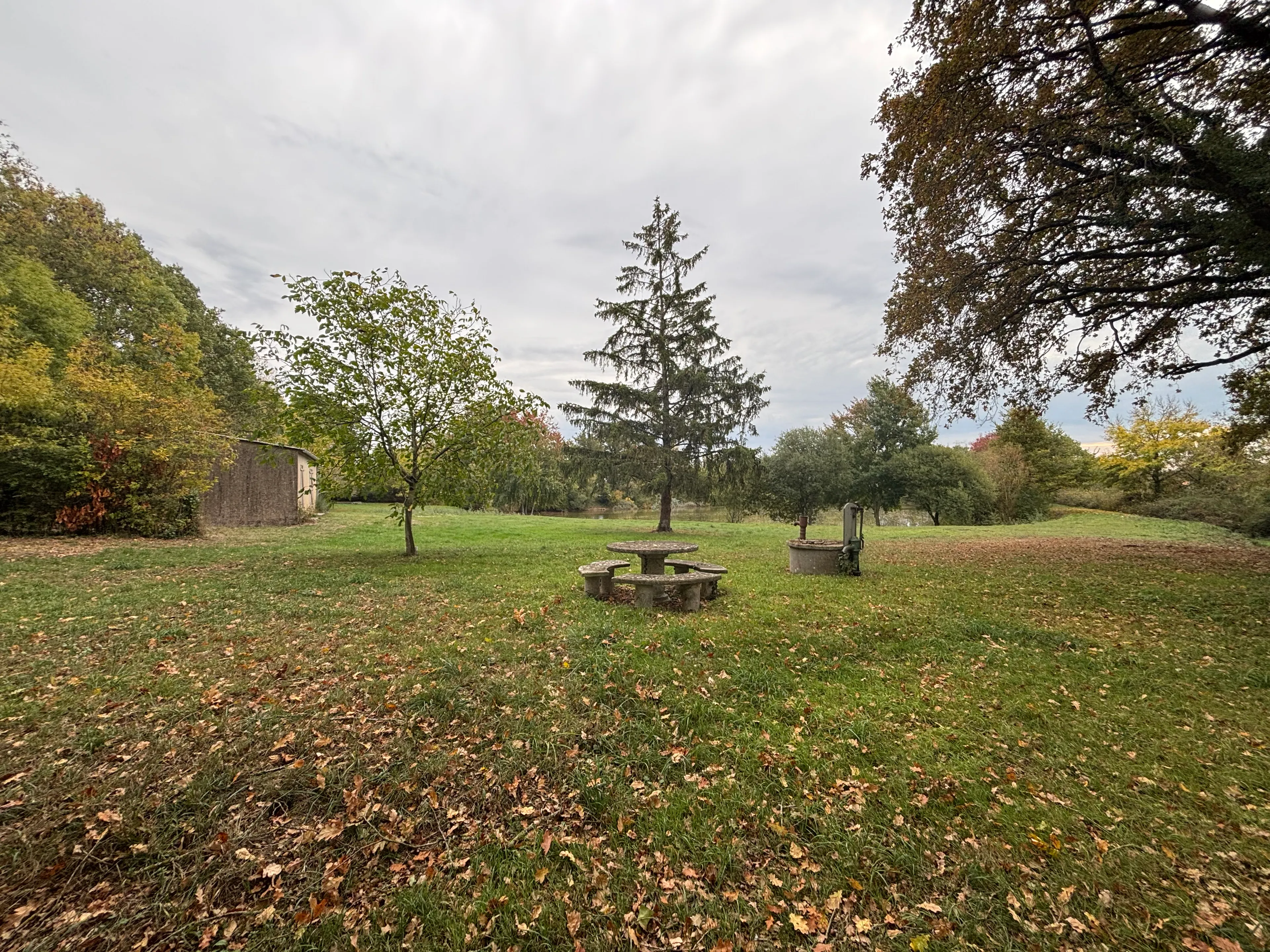 Étang de pêche dans les Deux-Sèvres – Jusqu’à 20 personnes – 1 ha alimenté par source