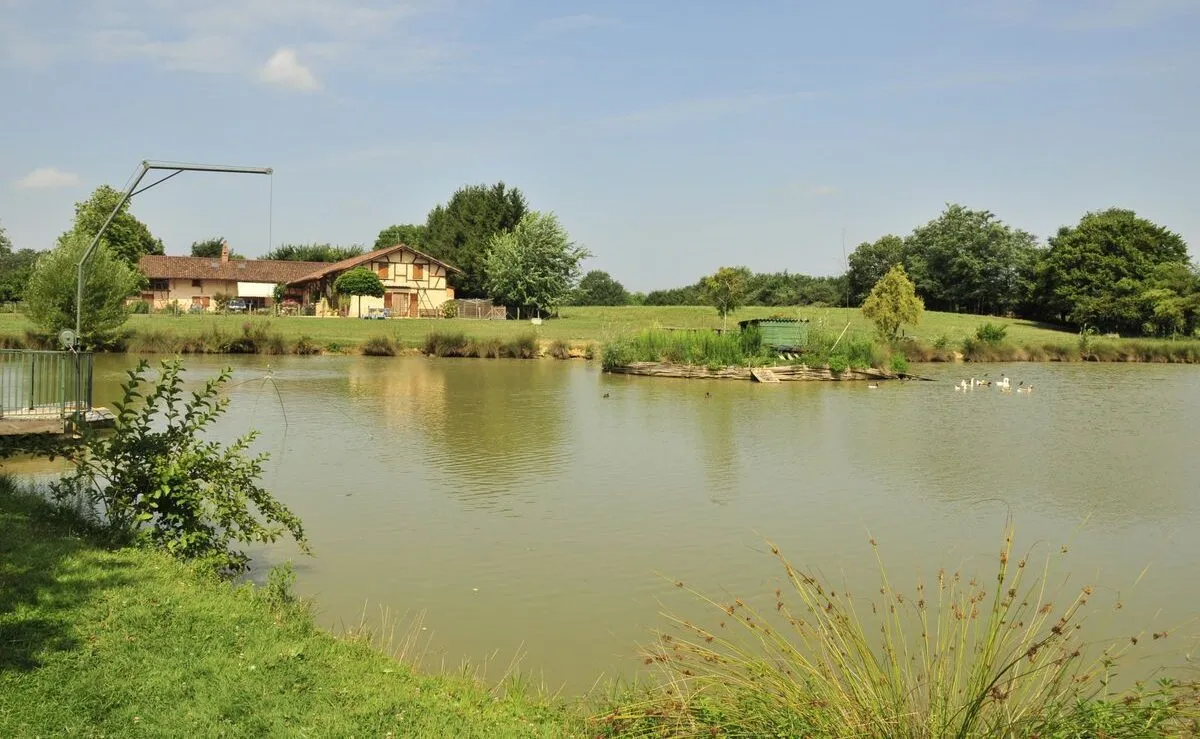 Etang avec gîte confortable et authentique