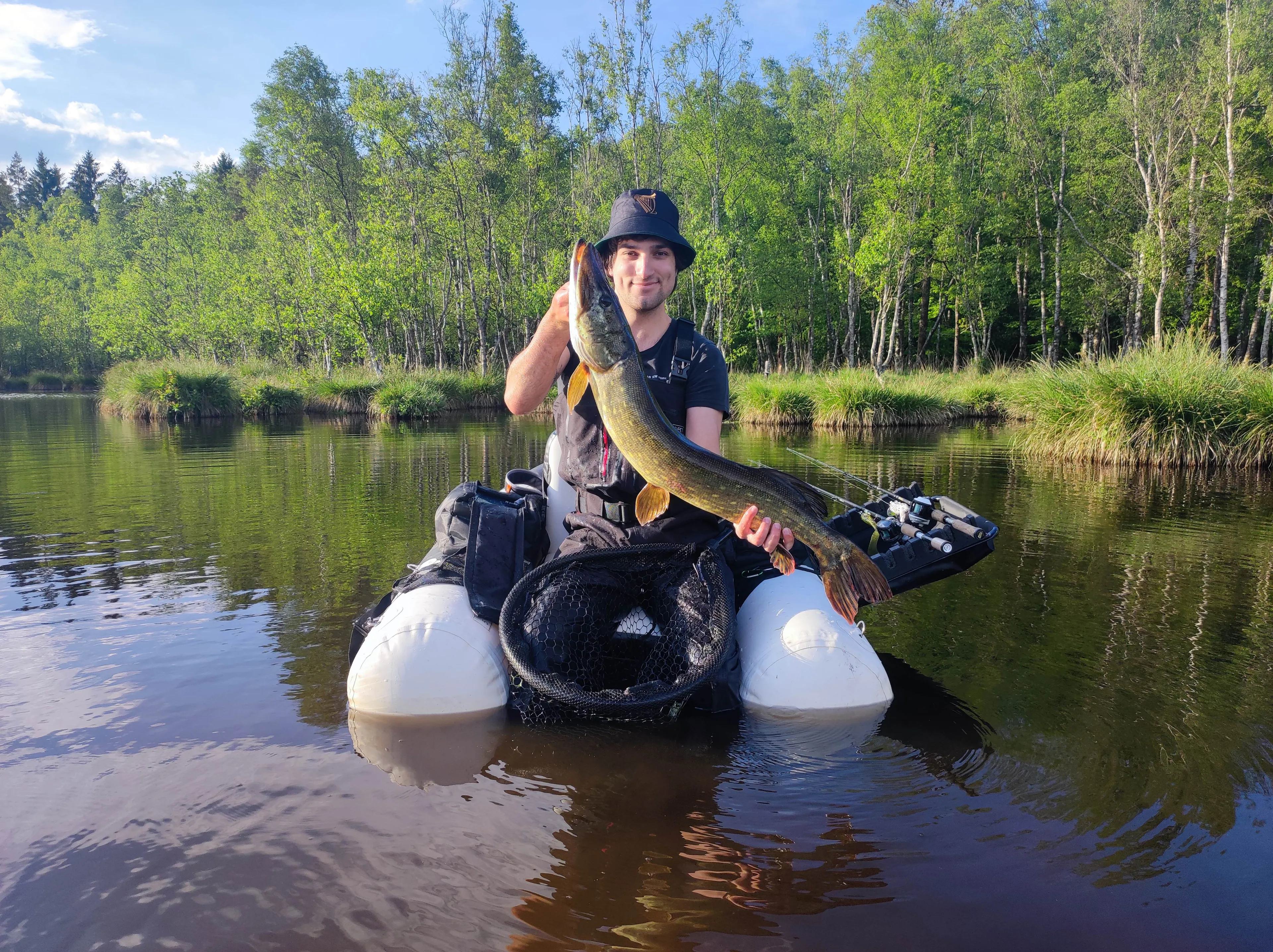 2 étangs de 12ha en déconnexion totale au coeur de la nature