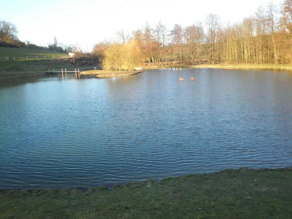 Roulotte avec accès à un étang privé en Champagne Ardenne
