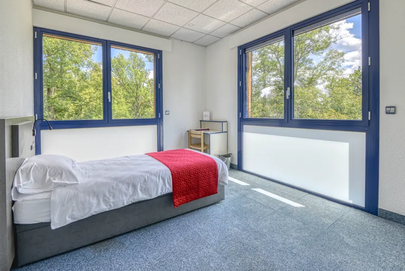 Chambre simple en région Centre-Val de Loire au cœur d’un domaine naturel avec étang de 43ha
