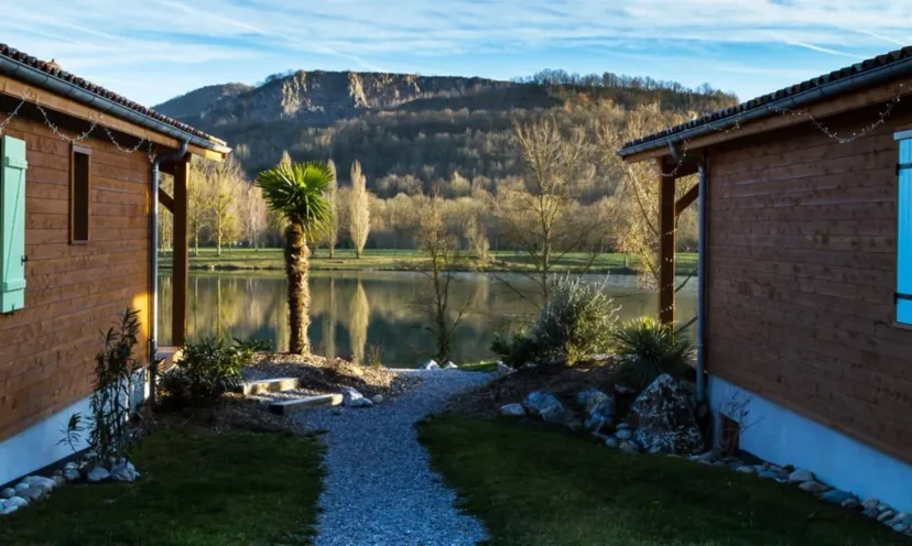 Evasion nature dans un chalet au bord du lac - 5 personnes - des Pyrénées