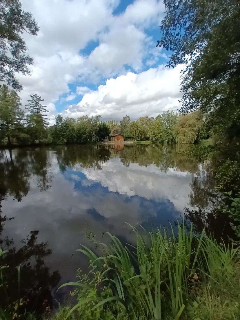 Chalet tout confort avec étang privé à 5 minutes de Soissons