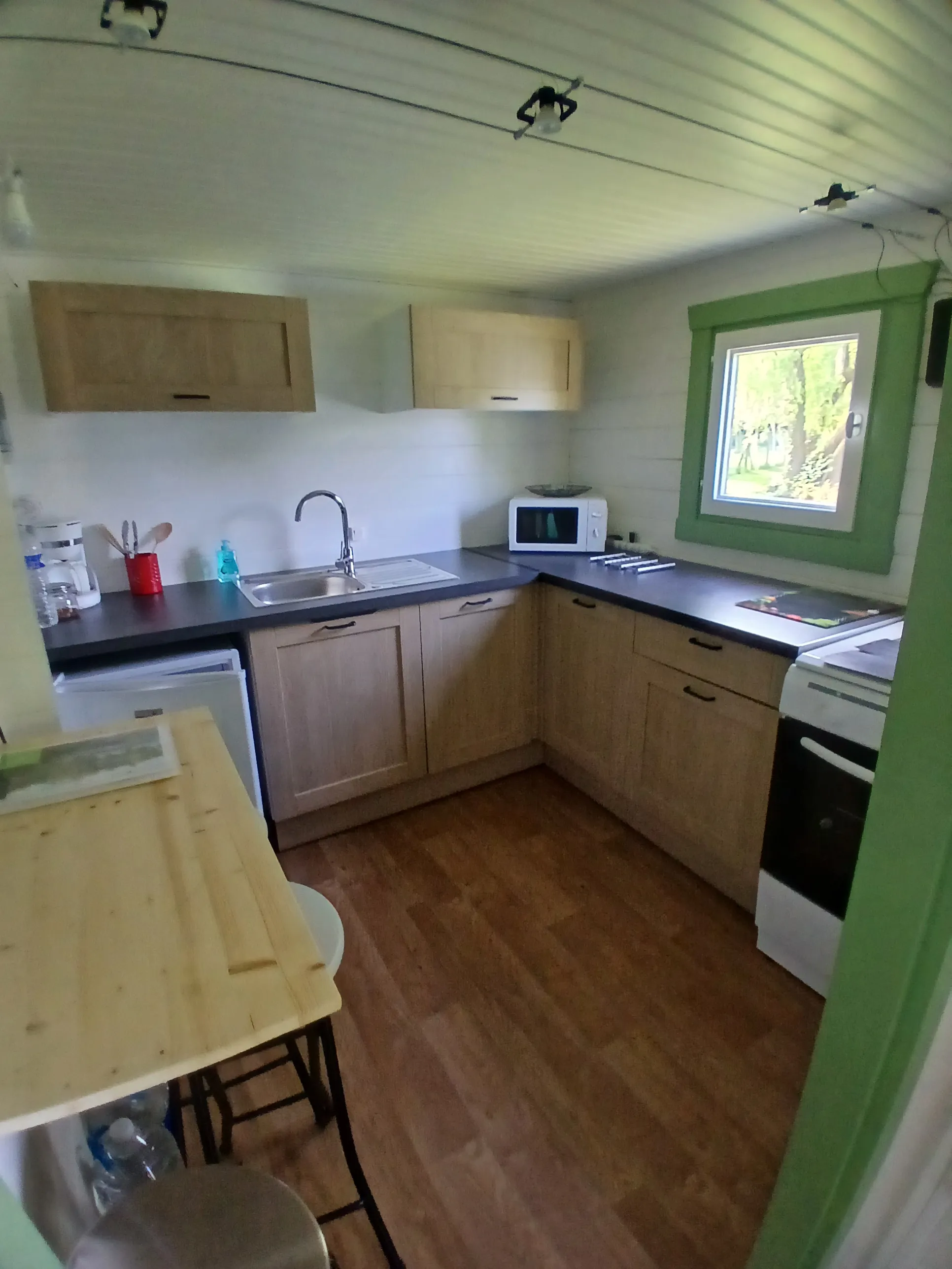 Chalet au bord d'un étang privatif