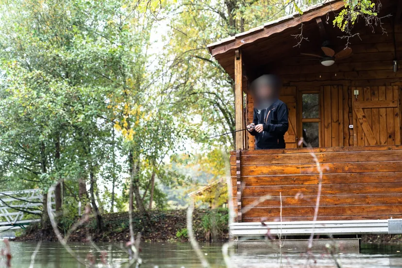 Chalet couple au bord du lac de 3ha, évasion au coeur de la nature