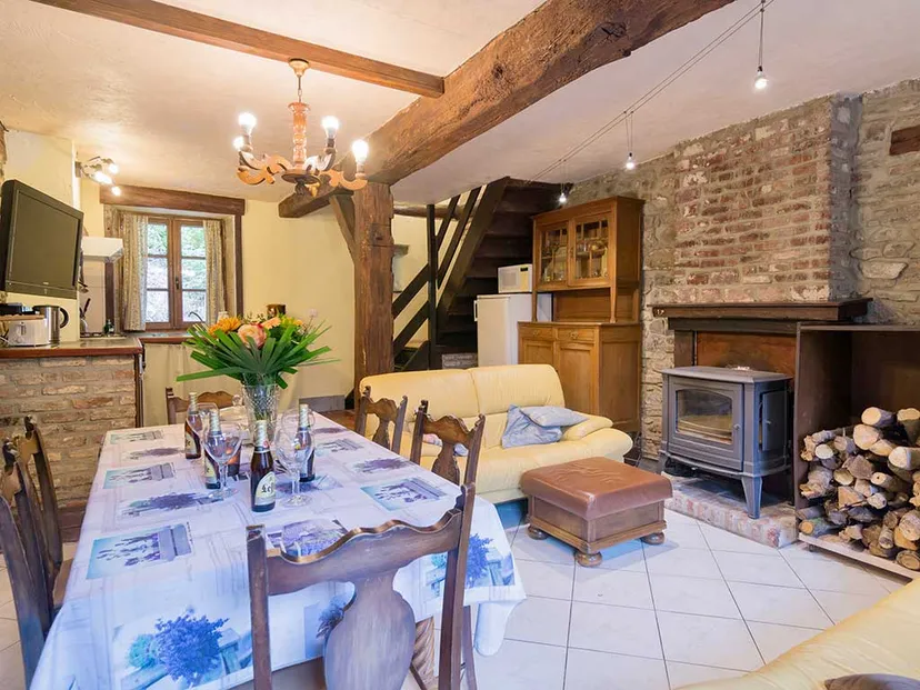Holiday cottage in the Ardennes, 6 people, for a beautiful river fishing