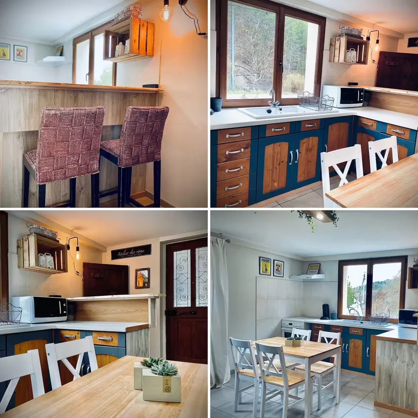 Cottage 4 personnes en montagne avec accès à un lac privé