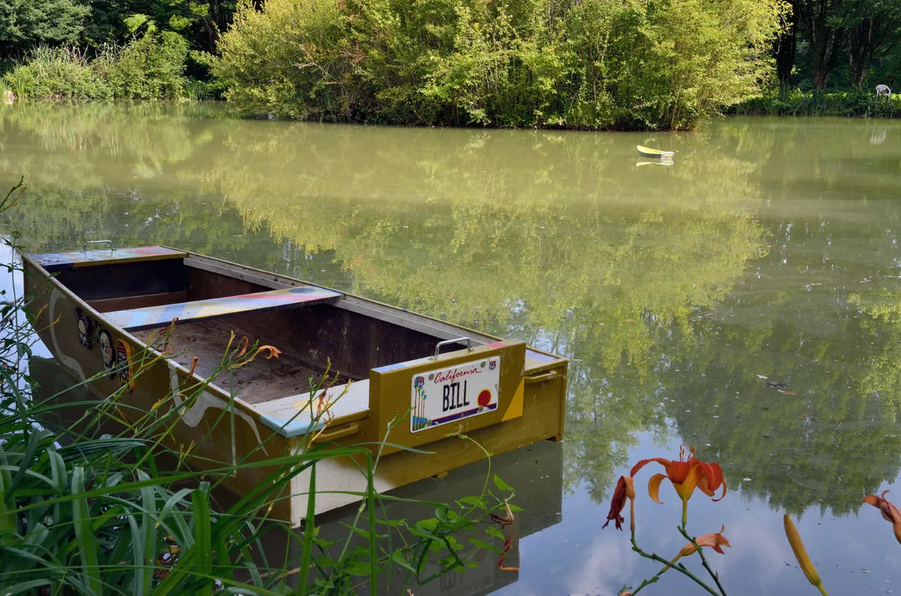 Gîte au pied d'un des deux étang avec piscine et étang en Dordogne - CTG