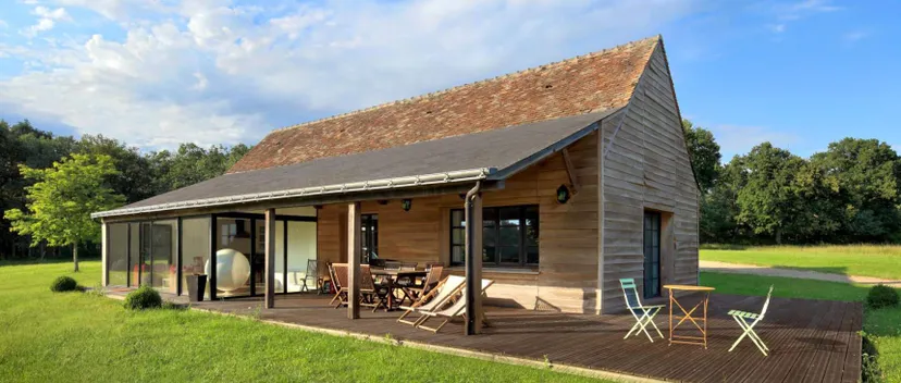 Grand gîte en Touraine, 10 personnes, avec étang sauvage de 15ha dans un domaine privé