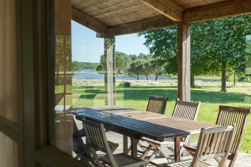 Grand gîte en Touraine, 10 personnes, avec étang sauvage de 15ha dans un domaine privé