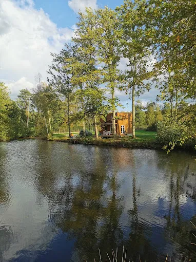 Wooden chalet by three ponds in Sologne - APMD