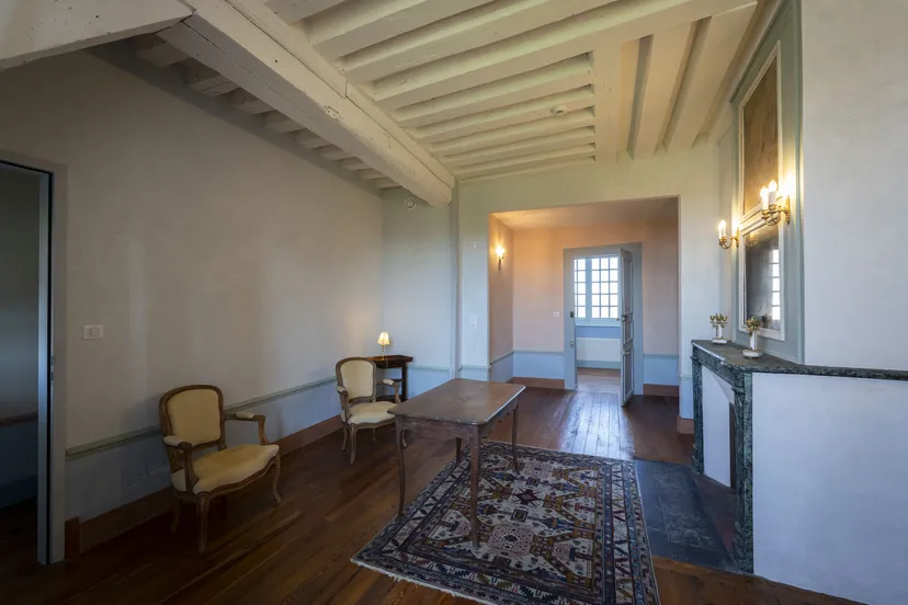 Dans le Loiret – Chambre d'hôtes vue sur étang de 6ha et parc