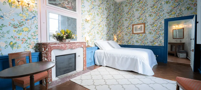 Suite dans un château privé - Etang privé de pêche de 6ha - 4 personnes