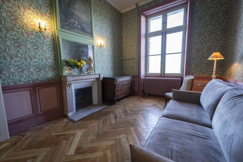 Suite dans un château privé - Etang privé de pêche de 6ha - 4 personnes