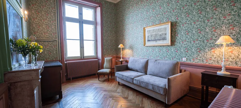 Suite dans un château privé - Etang privé de pêche de 6ha - 4 personnes