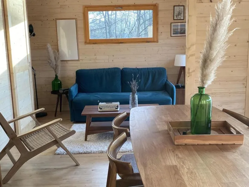 Cabane sur l'eau avec bain nordique et pêche depuis la terrasse sur l'eau - 2 à 4 personnes