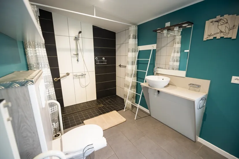 Maison rénovée en bord d’un étang dans un domaine insolite