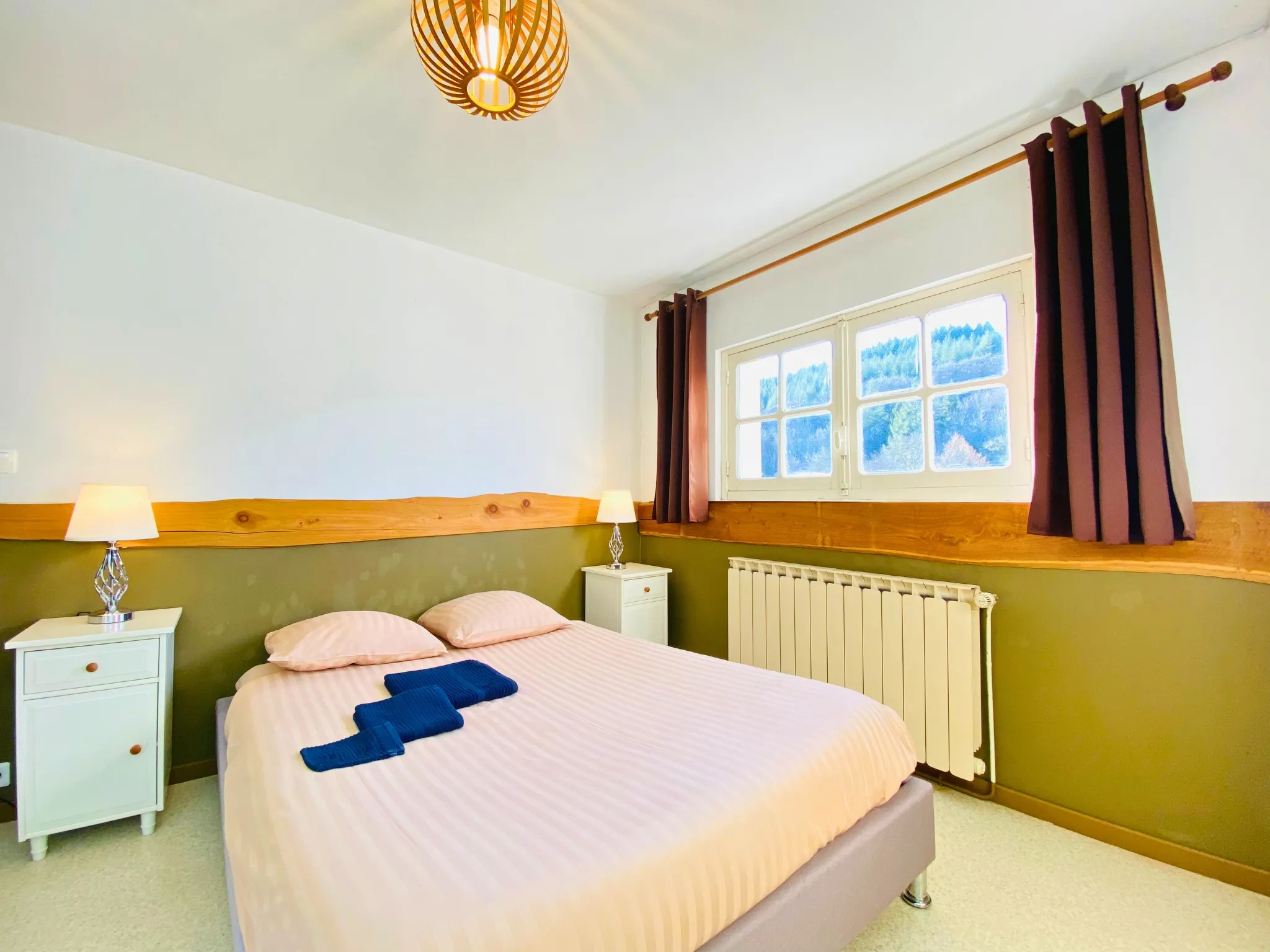 Appartement 2 chambres, étang et balades en forêt privée