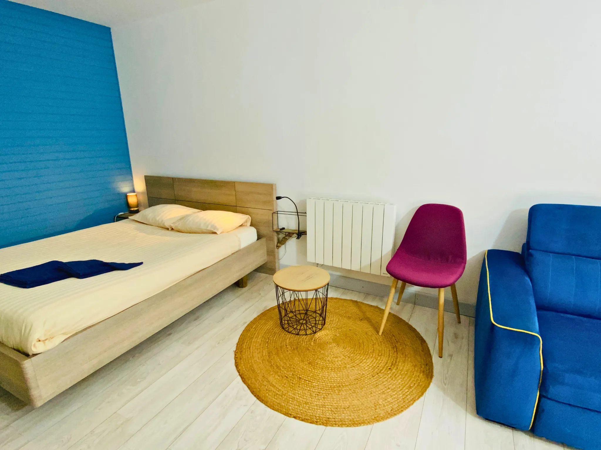 Studio in the heart of nature with access to a pond