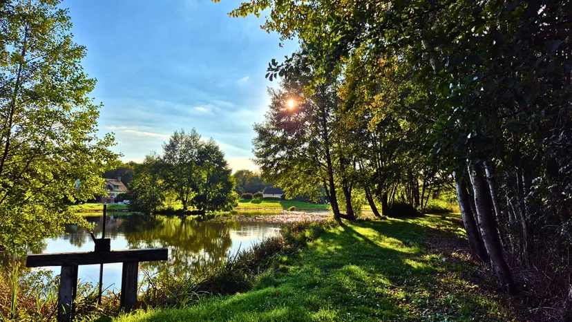 Chambre d’hôtes au bord d’un étang et rivière – Belle pêche en Centre-Val de Loire – 2 personnes
