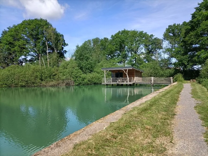 Cottage by the water in Lorraine – Nature, fishing no kill on a pond 6.18 ac