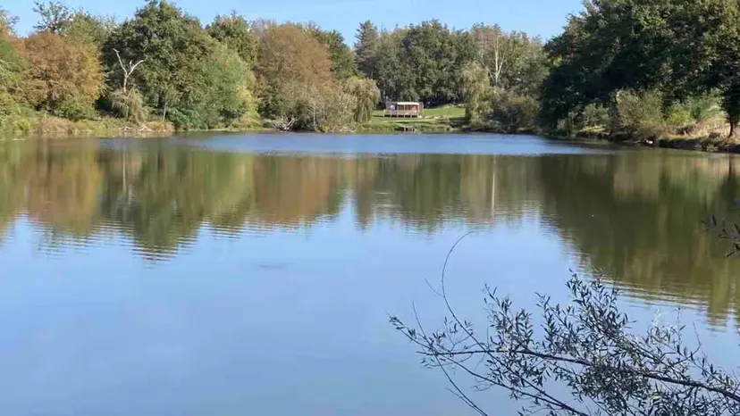 Mobil home sur une propriété de 12ha avec deux étangs de 3.5ha en Bourgogne