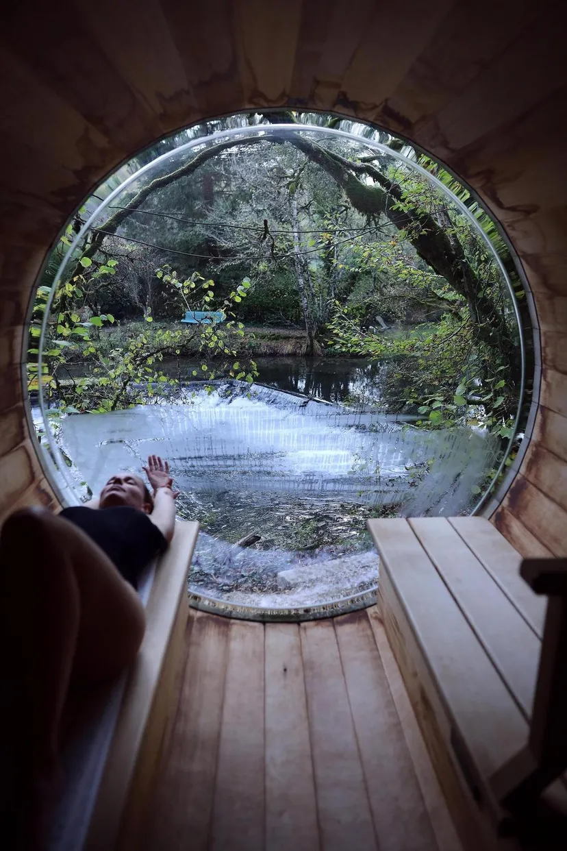 Cabane d’exception avec bain nordique au cœur de la Bourgogne
